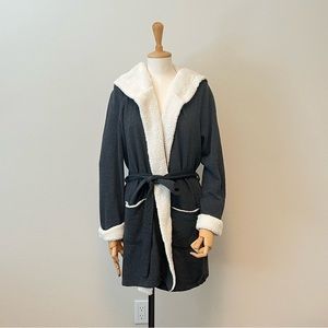 Sherpa lined hood robe Victoria’s Secret